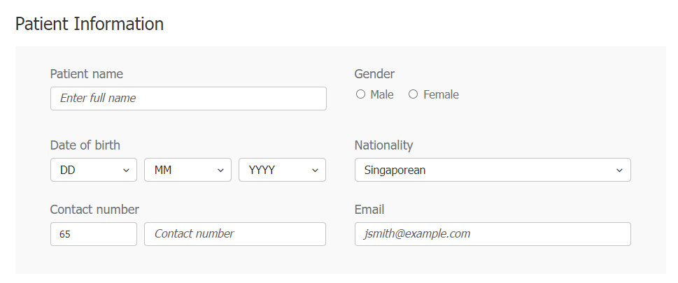 Gleneagles Hospital in Singapore - Orthopadic Enquiry (2)