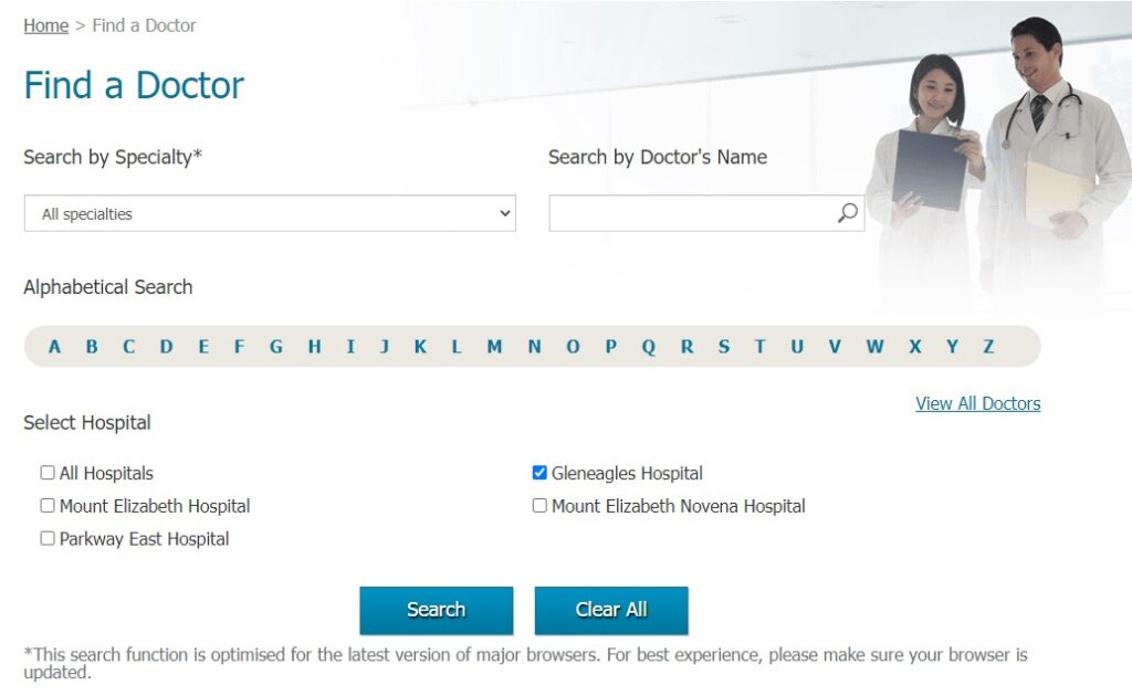 ent-gleneagles-Find-Doctor