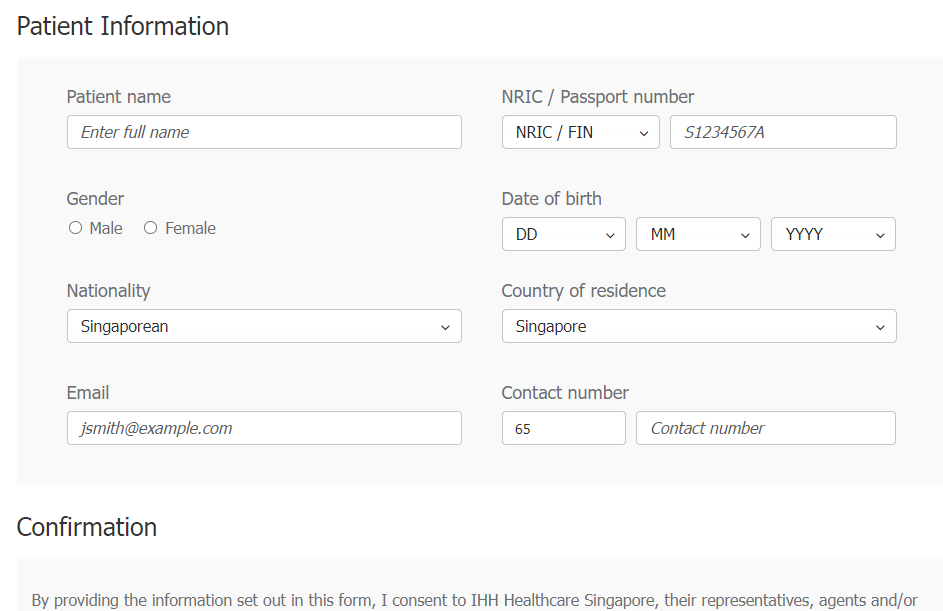 Gleneagles Singapore Appointment -2